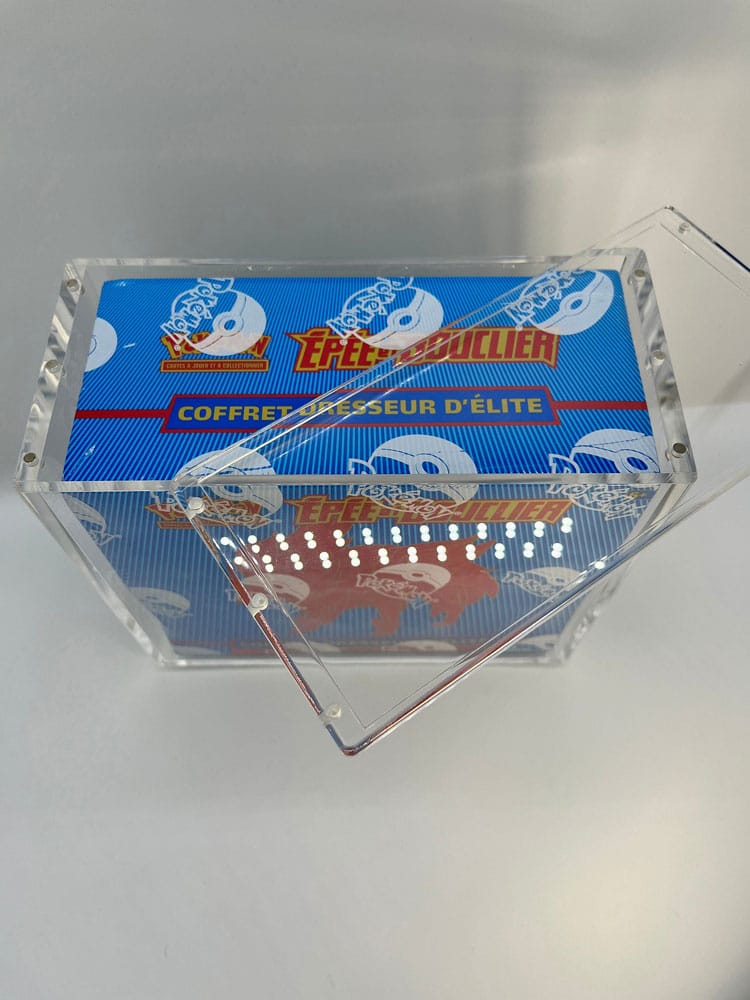 Evoretro akrylový kryt na Booster Boxes / Elite Trainer Boxes Ver. 1 magnetický