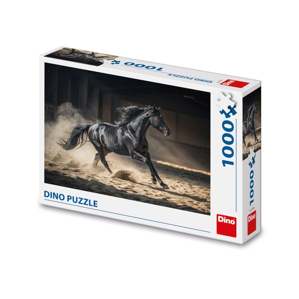 Dino ČERNÝ KŮŇ 1000 Puzzle