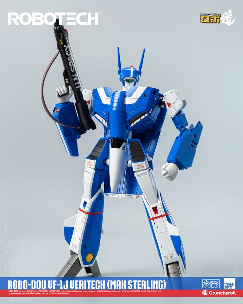 ThreeZero Robotech Action Figure ROBO-DOU VF-1J Veritech (Max Sterling) 20 cm