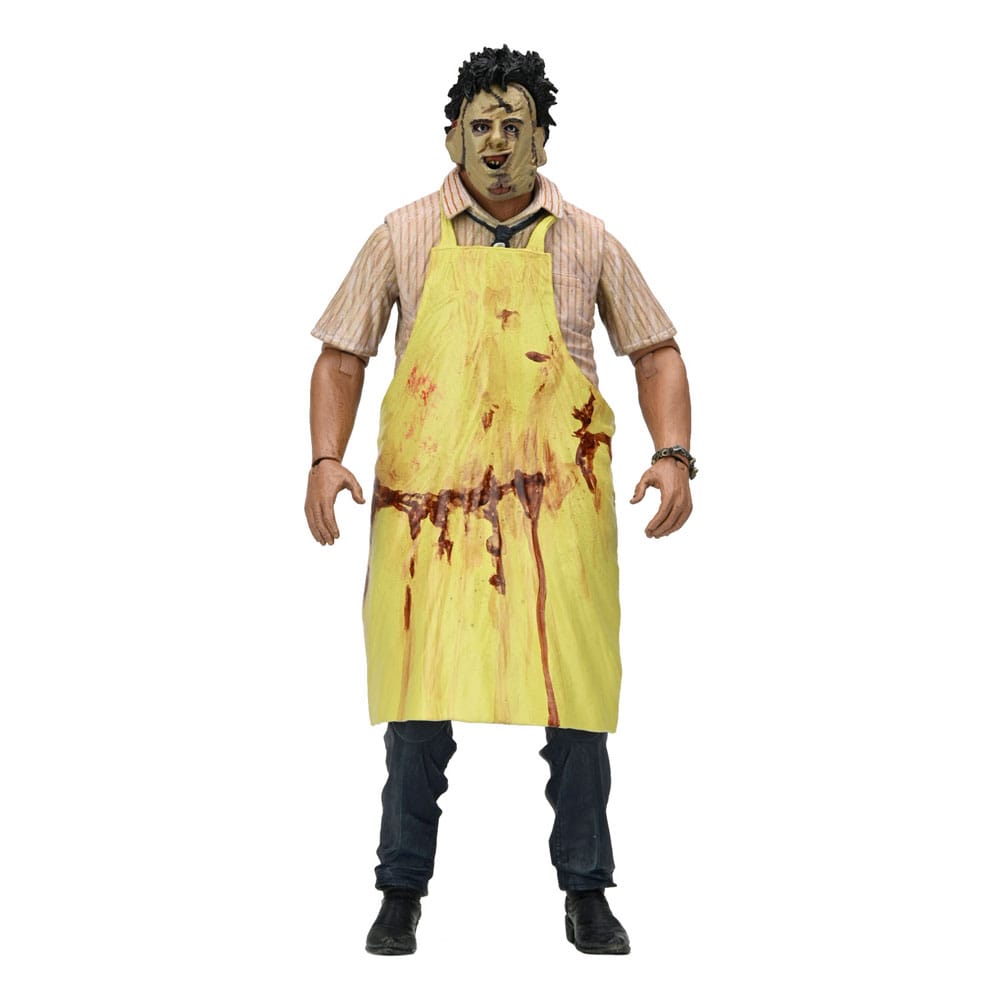NECA Texas Chainsaw Massacre Clothed Action Figure Leatherface 50th Anniversary 20 cm