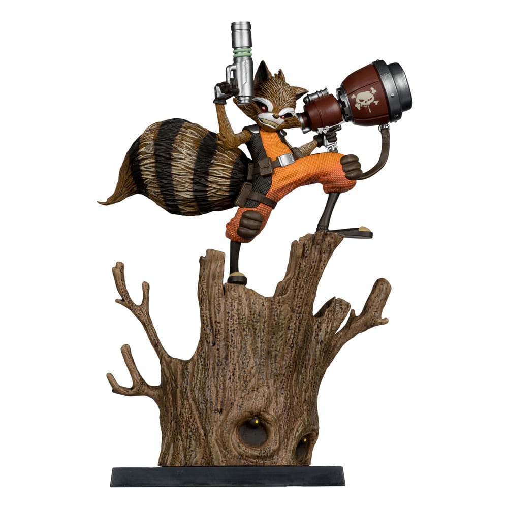 McFarlane Toys Marvel Collection PVC soška 1/6 Rocket Racoon (Rocket Racoon: A Chasing Tale #1) 18 cm