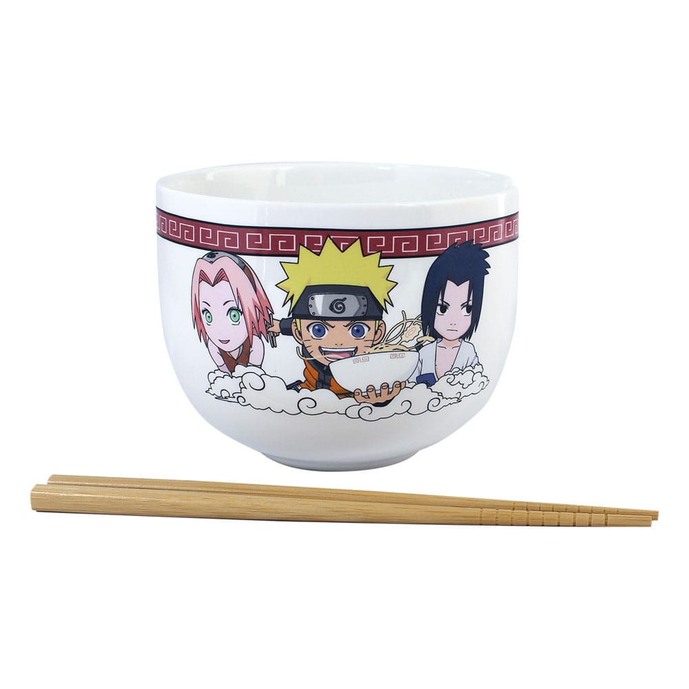 Just Funky Naruto Shippuden Ramen Bowl with Chopsticks Team Seven 414 ml