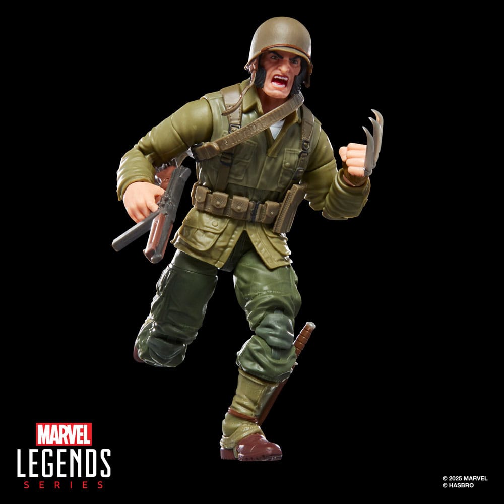 Hasbro Marvel Legends akční figurka Wolverine (WWII Logan) 15 cm