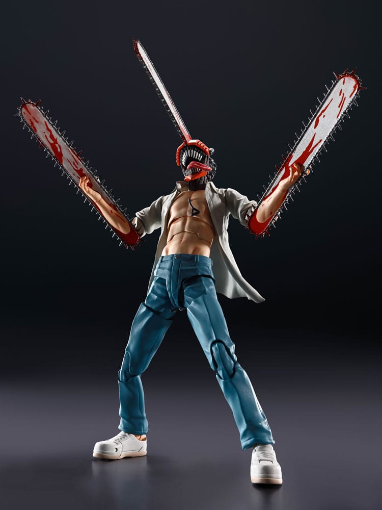 Bandai Tamashii Nations Chainsaw Man S.H. Figuarts Akční figura Muž Chainsaw Man Reze Arc Ver. 15 cm