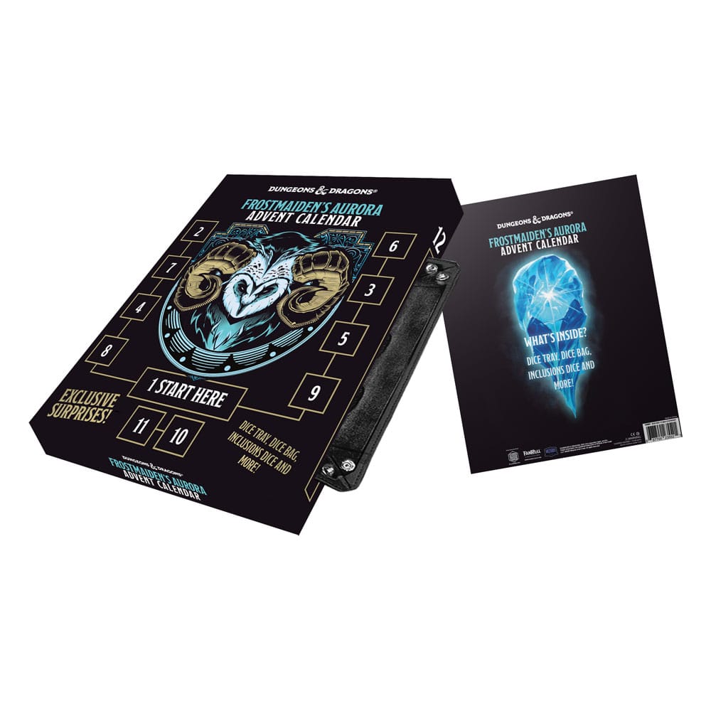 FanRoll Dungeons and Dragons adventní kalendář Frostmaiden's Aurora Holiday