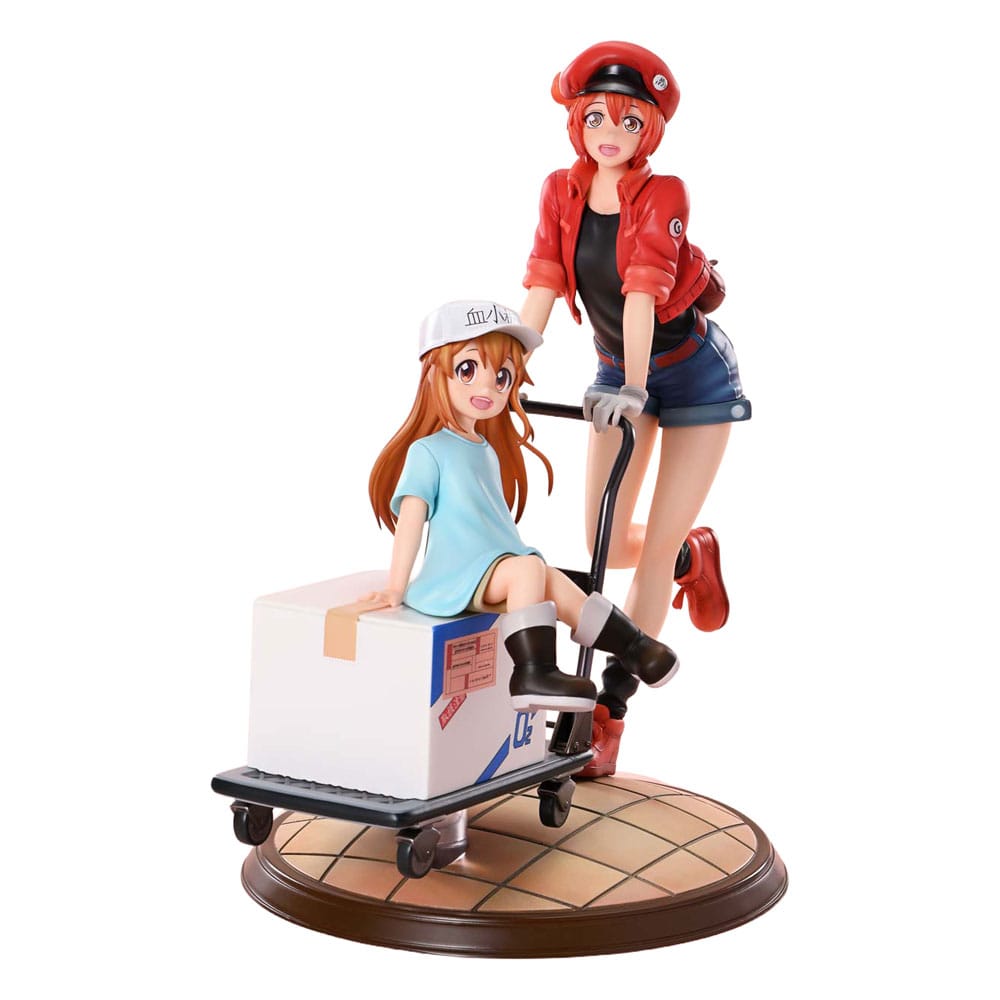 Prime 1 Studio Cells at Work Prisma Wing PVC soška Red Blood Cell & Platelet 26 cm