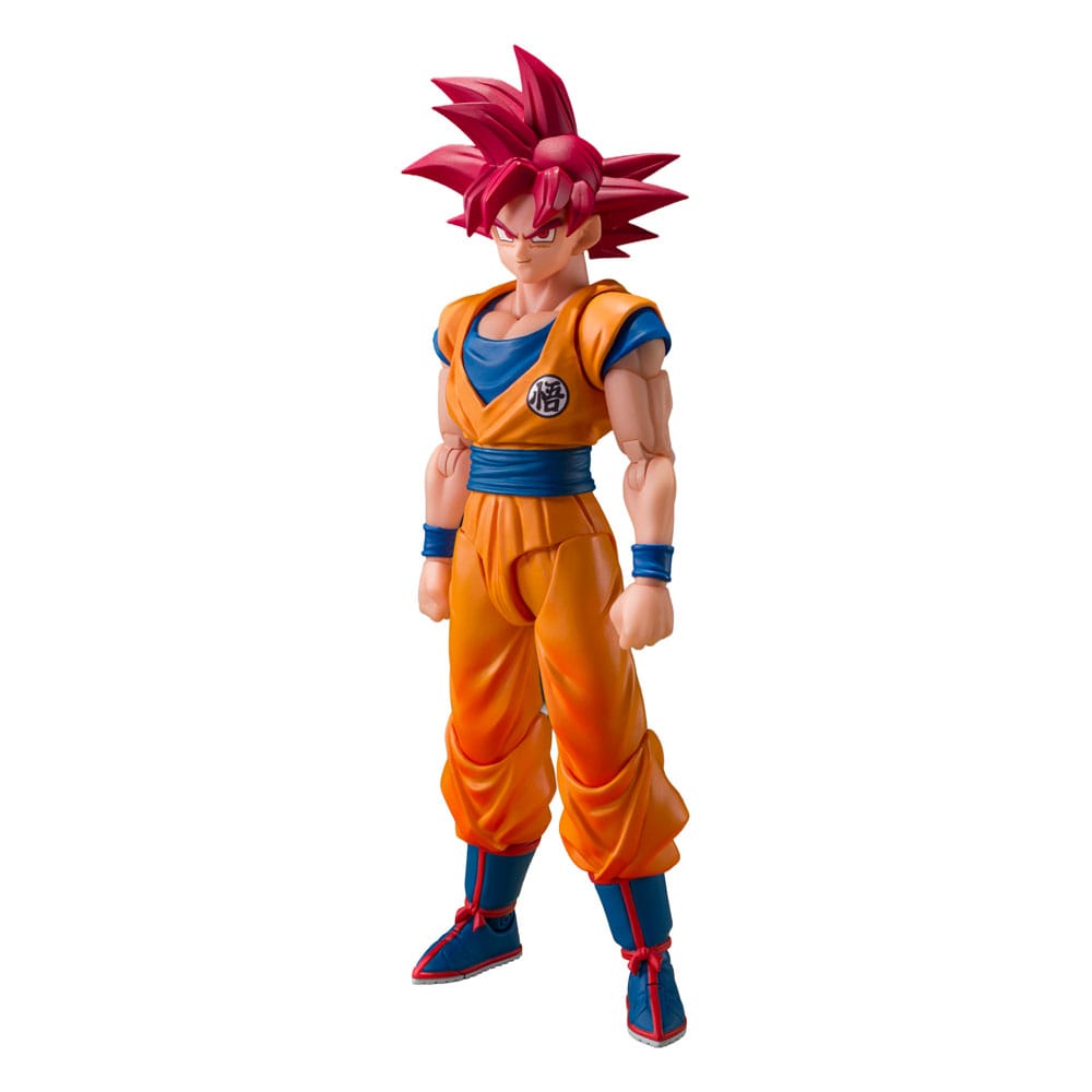 Bandai Tamashii Nations Dragon Ball Super S.H.Figuarts akční figurka Super Saiyan God Son Guko (God Aura) 15 cm