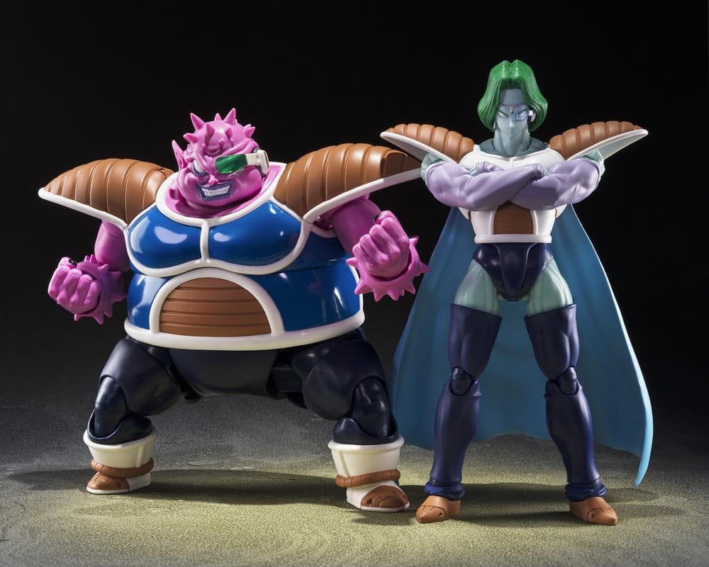 Bandai Tamashii Nations Dragon Ball Z S.H. Figuarts akční figurka Dodoria & Zarbon Bardock the Father of Goku 16 cm