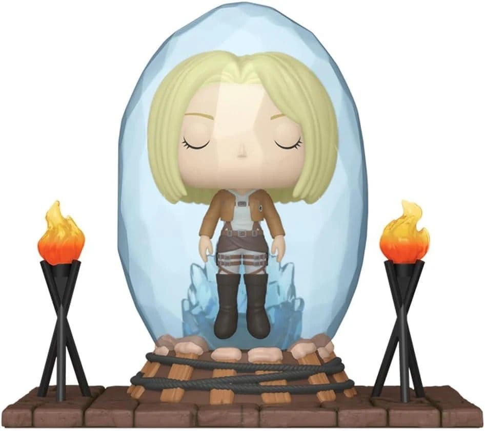 Funko Attack on Titan POP! Deluxe vinylová figurka Annie in Crystal Exclusive 9 cm