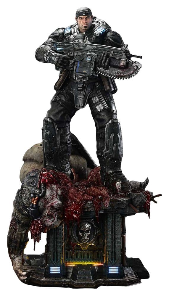Prime 1 Studio Gears of War: Reloaded Real Elite Masterline Series soška 1/3 Marcus Fenix Ultimate Version 97 cm
