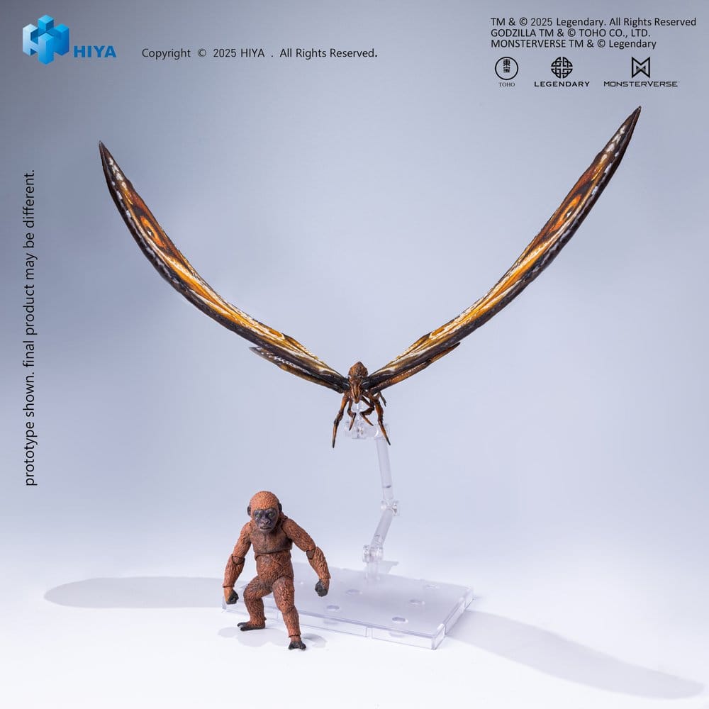 Hiya Toys Godzilla x Kong: The New Empire Exquisite Basic Series akční figurka Mothra Premium Set