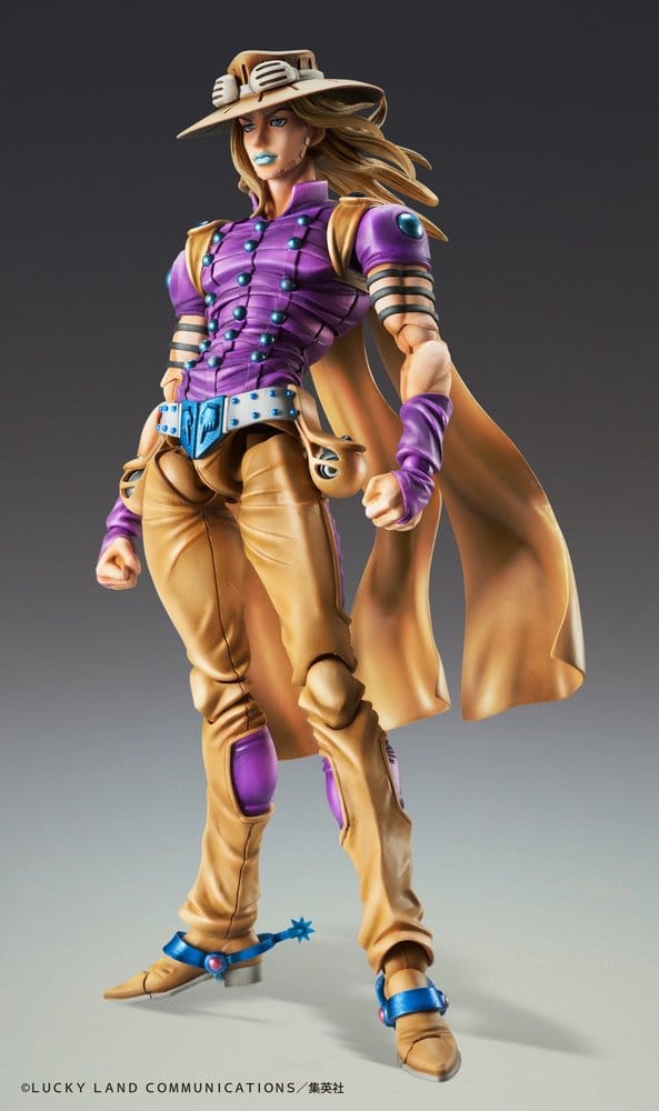 Medicos Entertainment JoJo's Bizarre Adventure Part 7: Steel Ball Run Super Action akční figurka Chozokado Gyro Zeppeli Ver.1.5 16 cm