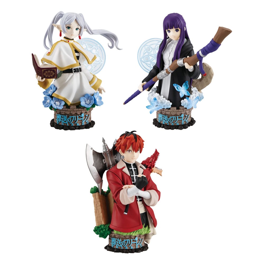 Megahouse Frieren: Beyond Journey's End Petitrama EX Series sběratelské figurky 3-Set Their Journey 9 cm