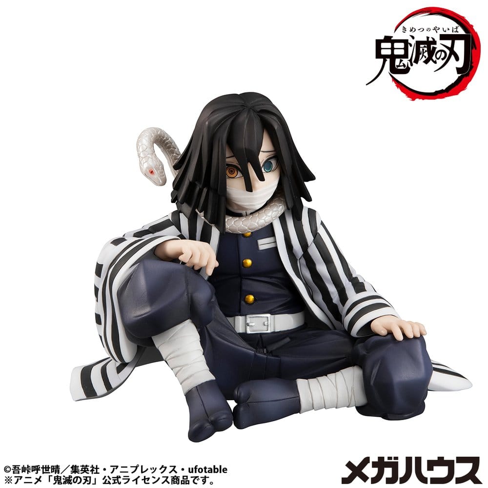 Megahouse Demon Slayer Kimetsu no Yaiba G.E.M. PVC soška Iguro-san Palm Size 7 cm