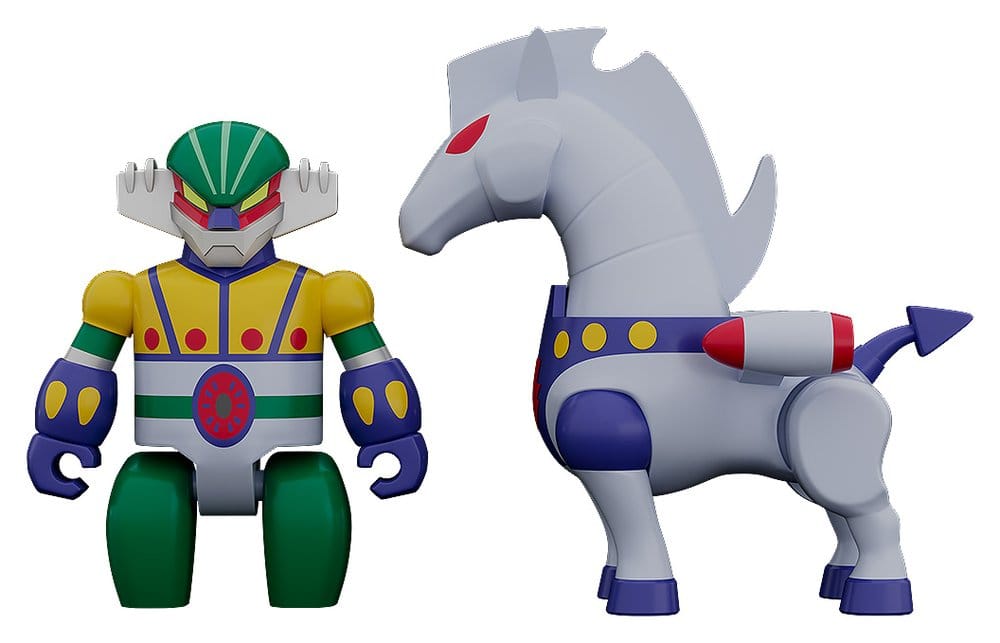 Good Smile Company Steel Jeeg Brickroid akční figurky 2-Pack Steel Jeeg: Pantheroid Set 5 cm