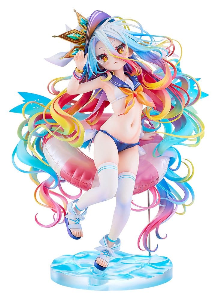 Good Smile Company No Game No Life soška 1/7 Shiro: Sailor-Style Swimsuit Ver. 24 cm