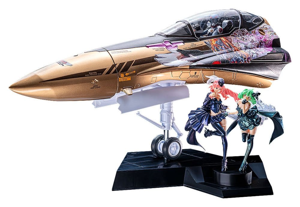 Max Factory Macross Frontier Plastic Model Kit PLAMAX MF-98: minimum factory Fighter Nose Collection YF-29 GALAXY SET 34 cm