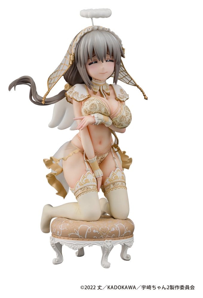 Proof Uzaki-chan Wants to Hang Out! PVC soška 1/7 Tsuki Uzaki Angel Ver. 19 cm