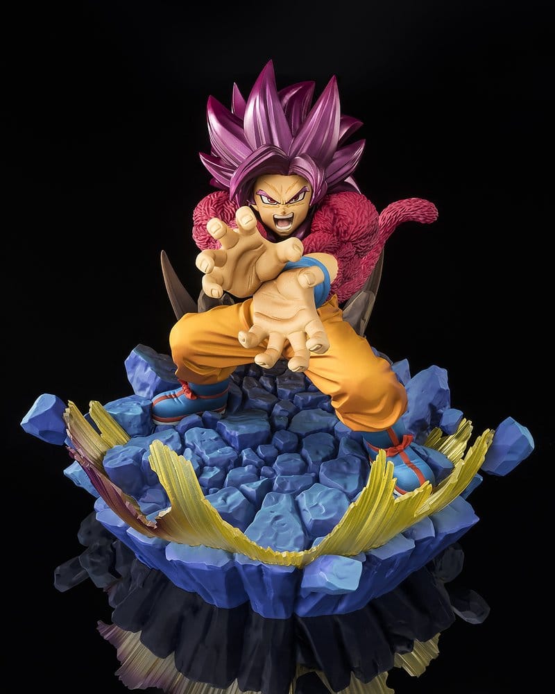 Bandai Tamashii Nations Dragon Ball Daima FiguartsZERO Extra Battle PVC soška Marshall Super Saiyan 4 Son Goku Daima