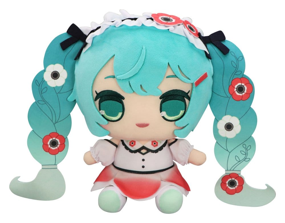Furyu Hatsune Miku Kyurumaru Big plyšák Anemone 26 cm