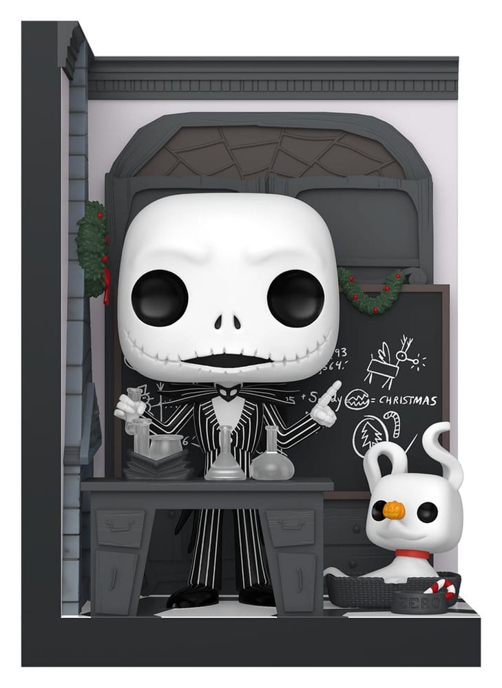 Funko Nightmare Before Christmas POP! Nooks vinylová figurka Jack Skellington's Room 9 cm