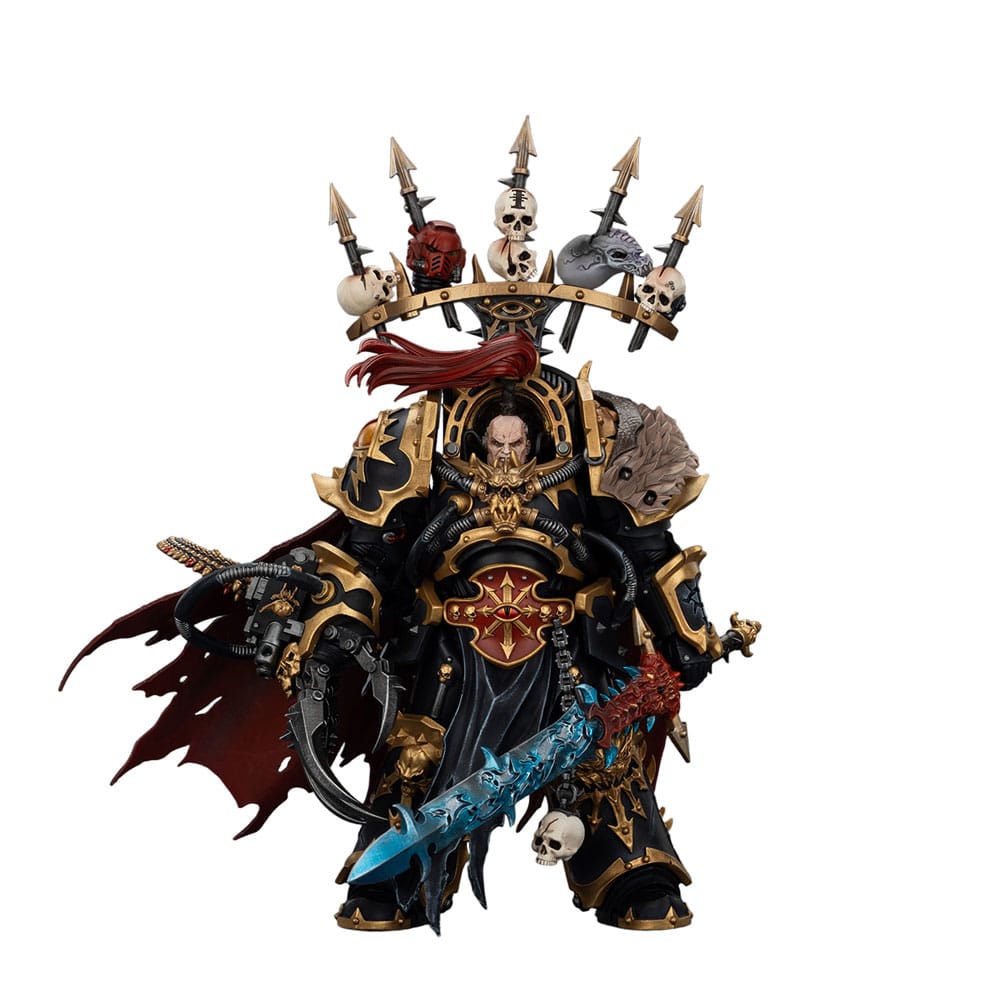 Joy Toy (CN) Warhammer 40,000 akční figurka Black Legion Abaddon the Despoiler with Drach'nyen and the Talo 16 cm