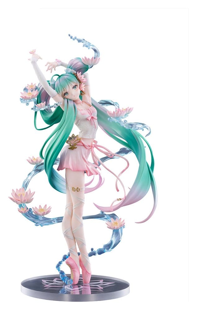 Furyu Hatsune Miku F:NEX PVC soška 1/7 Water lily Ver. 27 cm