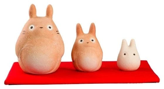 Movic My Neighbor Totoro sošky 3-Pack Totoro Shigaraki
