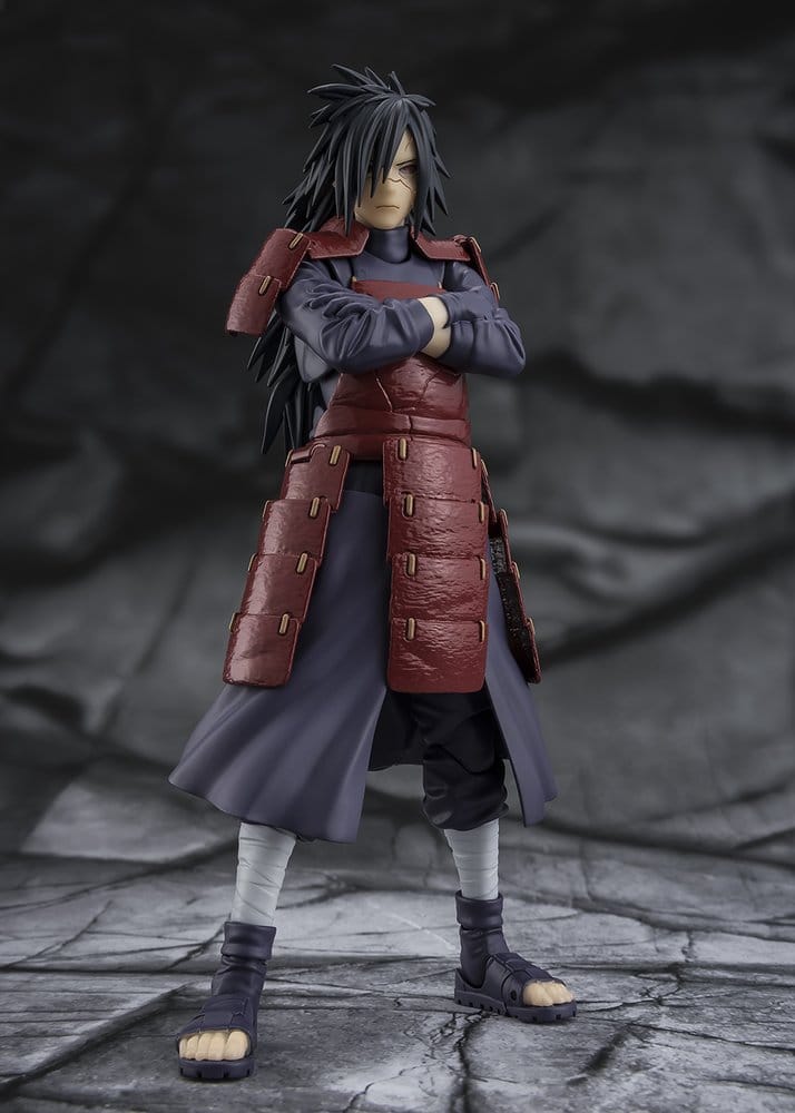 Bandai Tamashii Nations Naruto Shippuden S.H.Figuarts akční figurka Madara Uchiha Legend of Darkness 17 cm