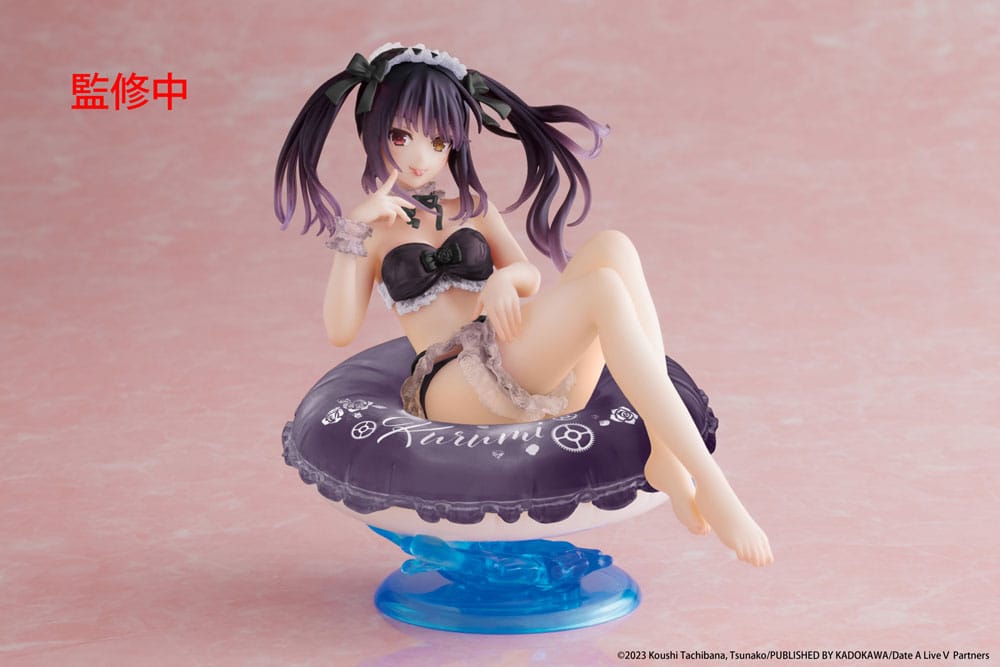 Taito Prize Date A Live IV PVC Statue Aqua Float Girls Figure Kurumi Tokisaki Renewal Edition 10 cm