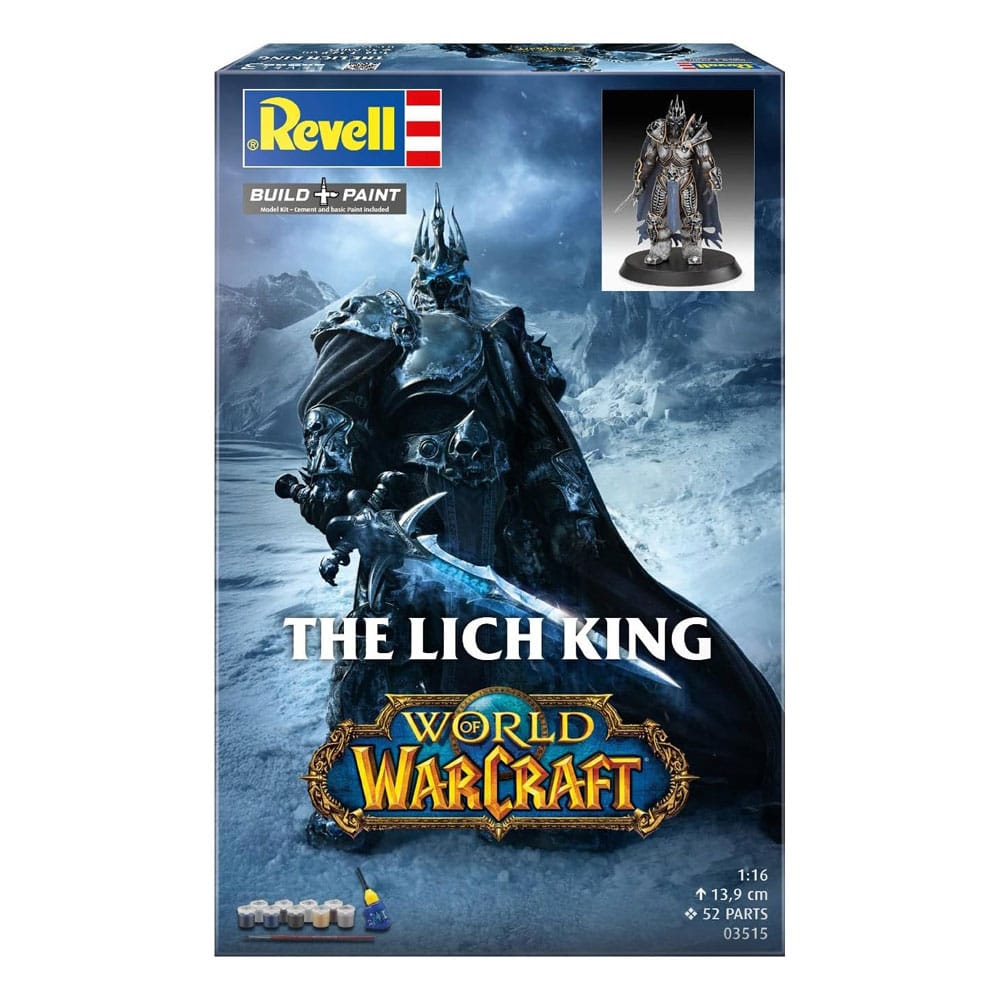 Revell World of Warcraft Model Kit Gift Set 1/16 The Lich King 13 cm