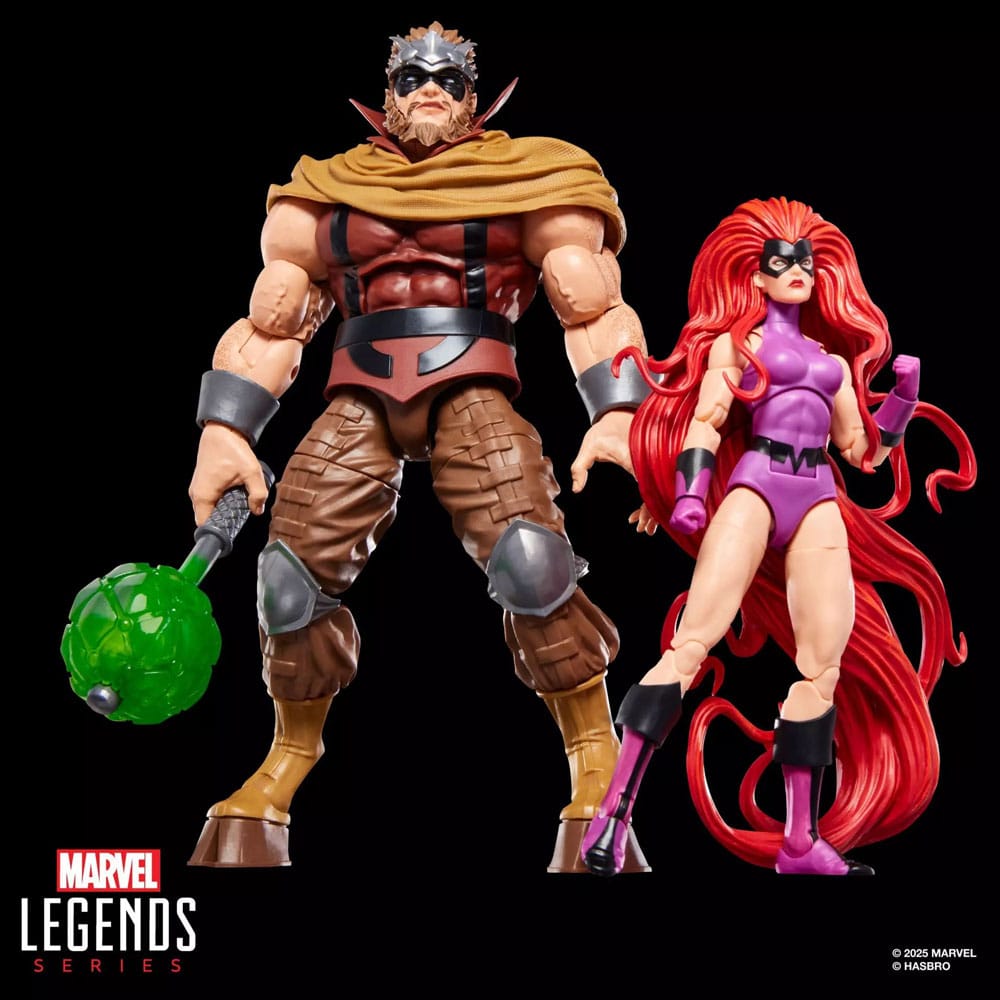Hasbro Inhumans Marvel Legends akční figurky 2-Pack Marvel's Medusa & Marvel's Gorgon 15 cm
