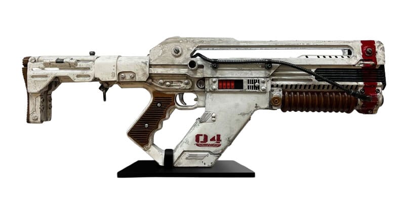 Hollywood Collectibles Group Alien: Romulus Model Life-Size replika Pulse Rifle HCG Exclusive Weathered Edition 71 cm