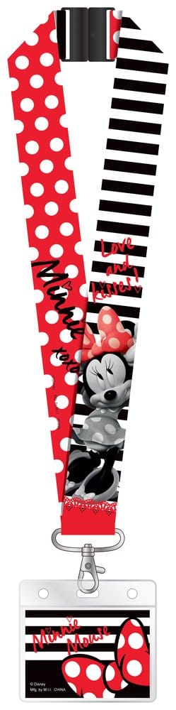 Monogram Int. Mickey Mouse klíčenka a držák na karty Minnie