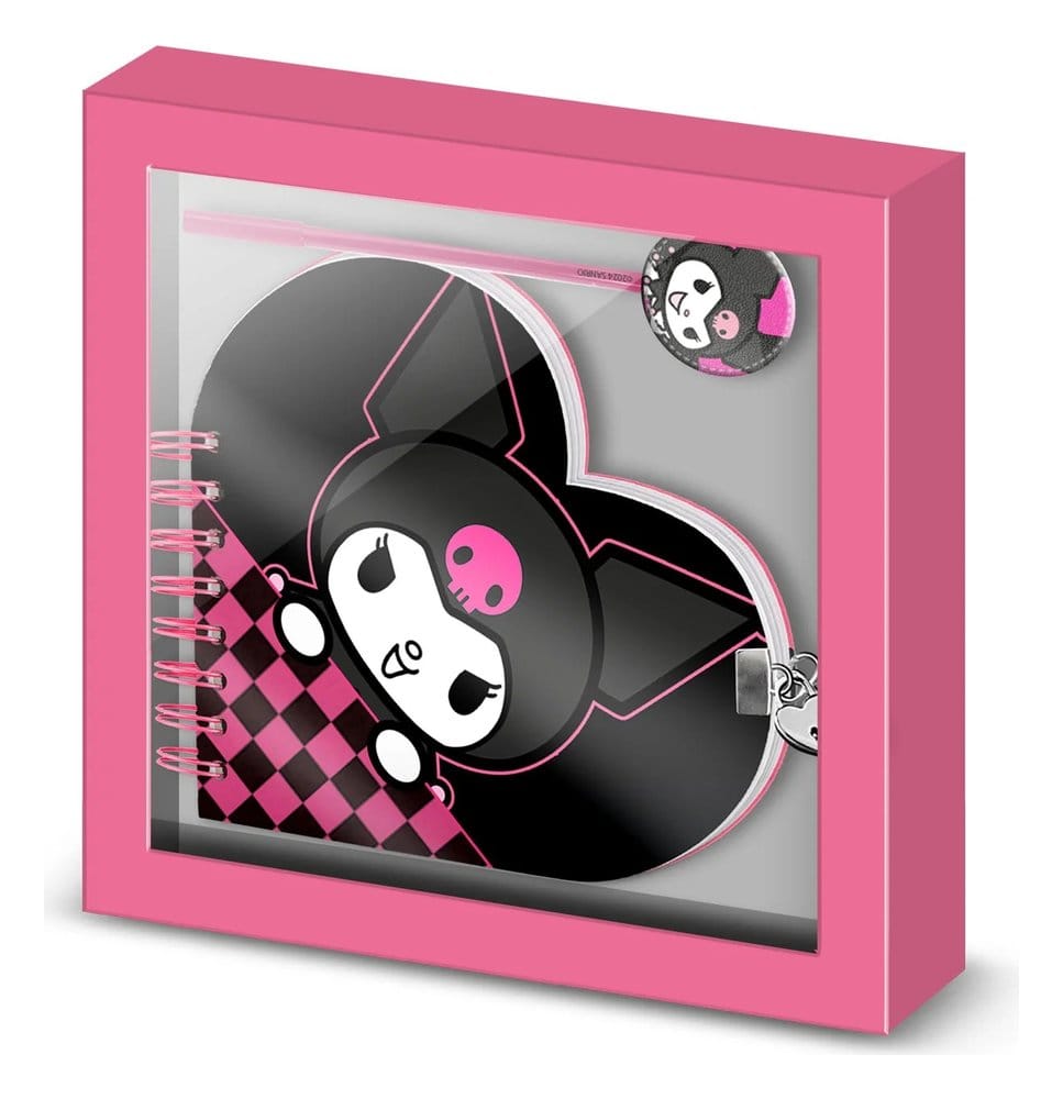 Karactermania Hello Kitty zápisník s tužkou Kuromi Chessy