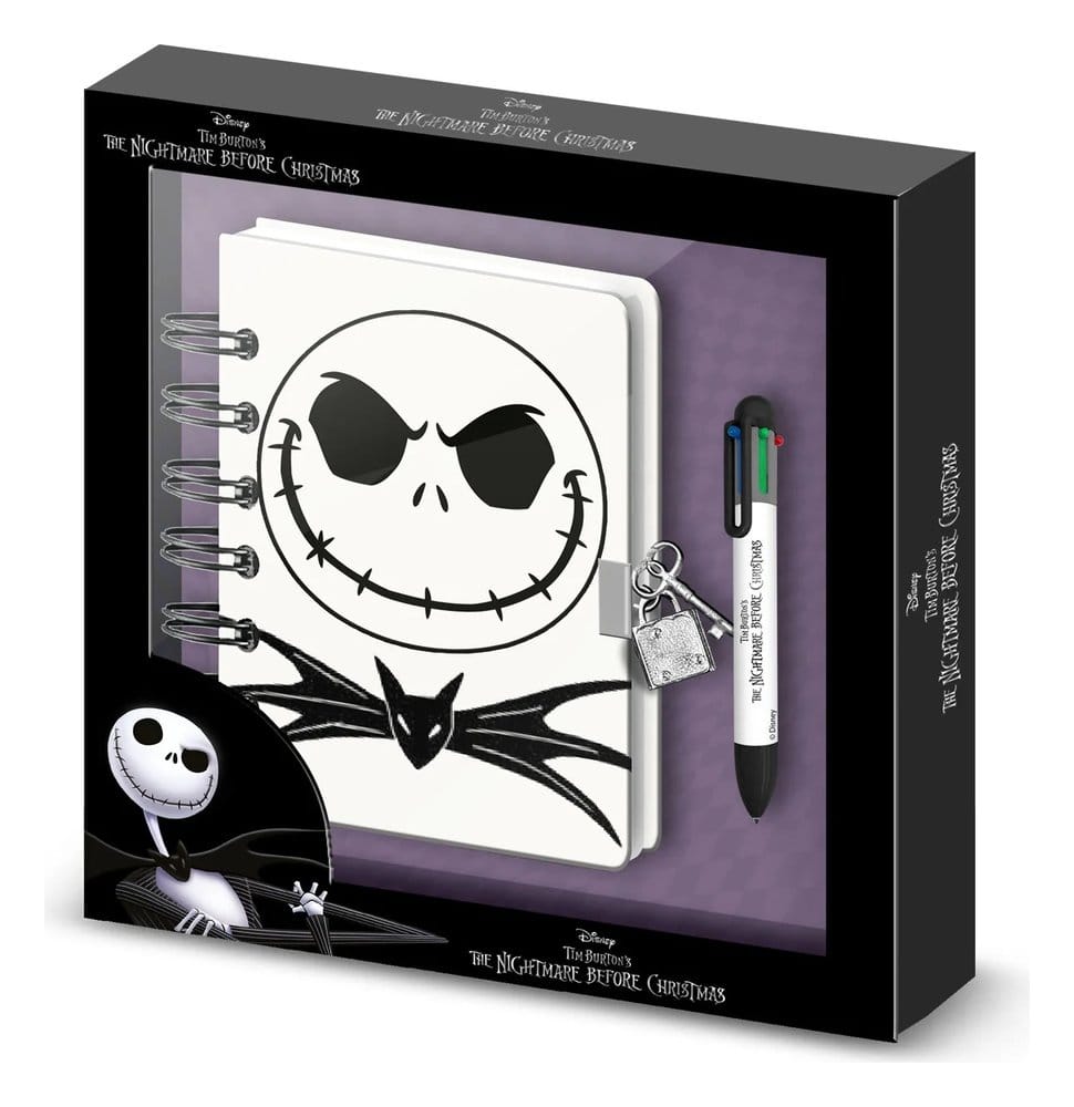 Karactermania Nightmare before Christmas zápisník s tužkou Jack