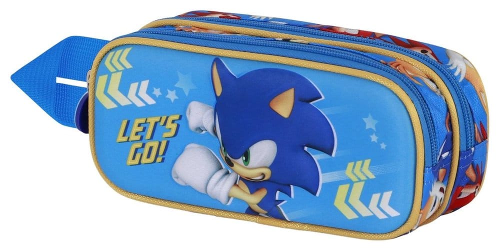 Karactermania Sonic - The Hedgehog 3D Double penál SEGA Go Blue