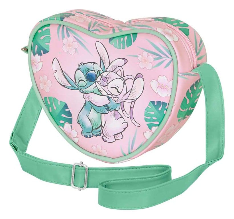Karactermania Lilo & Stitch Casual Heart taška Hug Pink