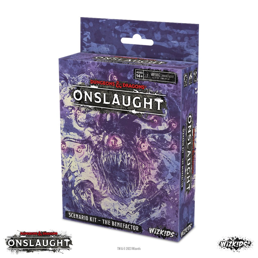 WizKids Dungeons & Dragons Game Expansion Onslaught Scenario Kit - The Benefactor *English Version*