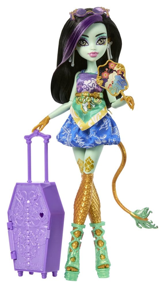 Mattel Monster High Skulltimate Secrets panenka Destination: Gore-geous Oasis - Jinafire Long