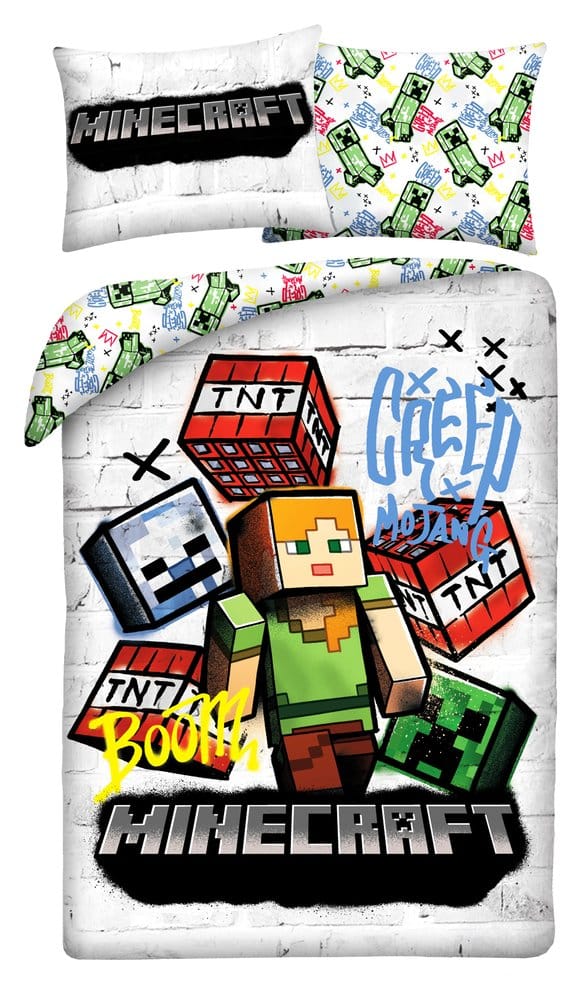 Halantex Minecraft povlečení Ver. 11 140 x 200 cm / 70 x 90 cm