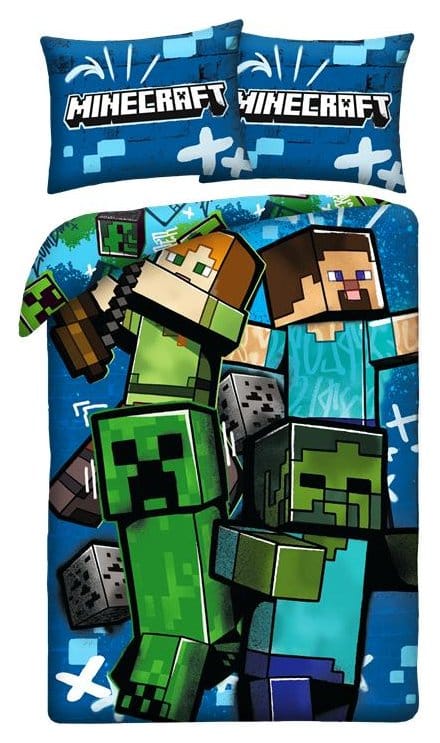 Halantex Minecraft povlečení Ver. 9 140 x 200 cm / 70 x 90 cm