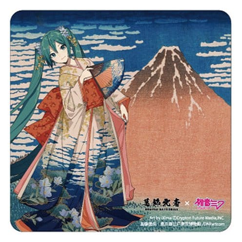 Presence CO., LTD. Katsushika Hokusai x Hatsune Miku Car Magnet Thirty-six Views of Mount Fuji Fine Wind, Clear Morning