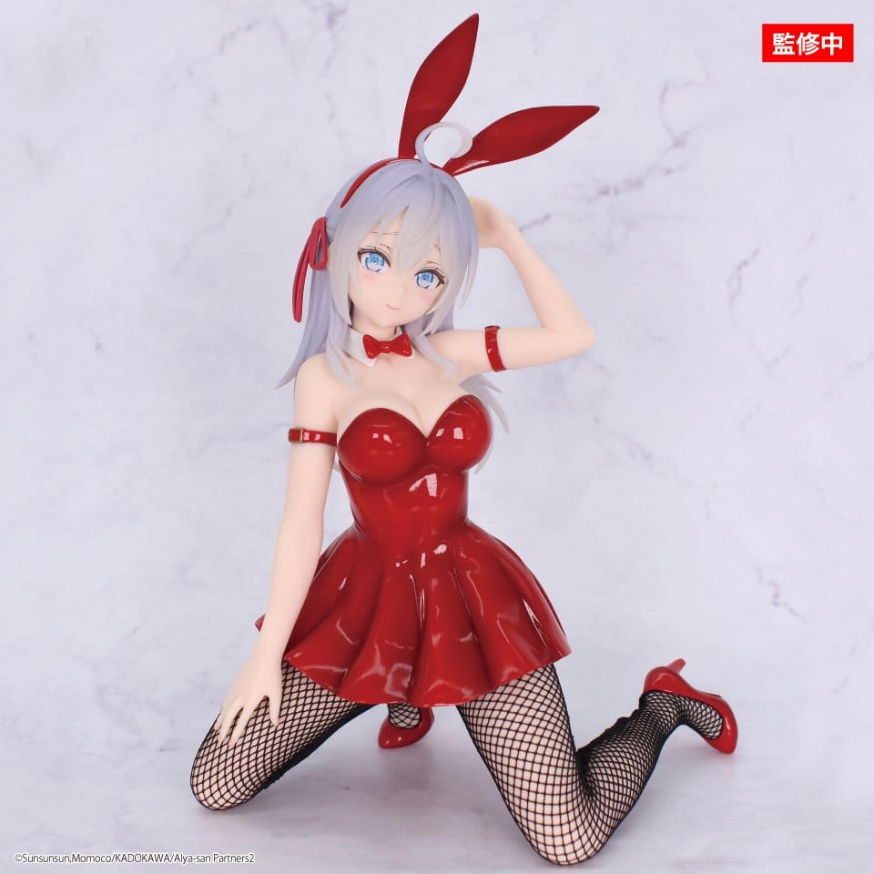 System Service Alya Sometimes Hides Her Feelings in Russian One-Seventh Carat PVC soška 1/7 Alya Bunny Red Ver. 17 cm