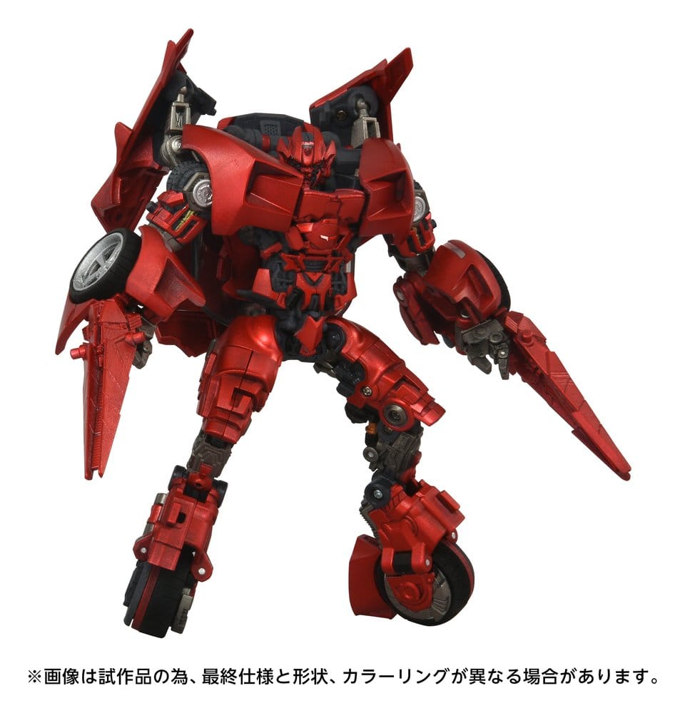 Takara Tomy Transformers: Revenge of the Fallen Masterpiece Movie Next akční figurka MPMN-02 Sideswipe G1 Red 15 cm