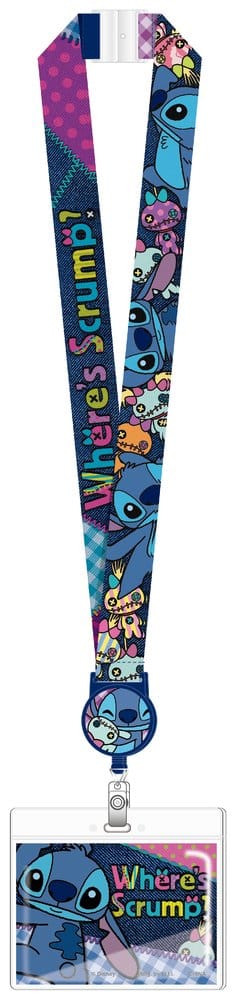 Monogram Int. Lilo & Stitch Deluxe klíčenka a držák na karty Stitch Where's Scrump?