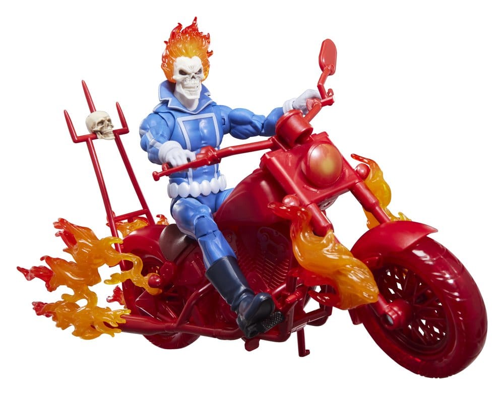 Hasbro Ghost Rider Marvel Legends akční figurka Johnny Blaze with Motorcycle 15 cm