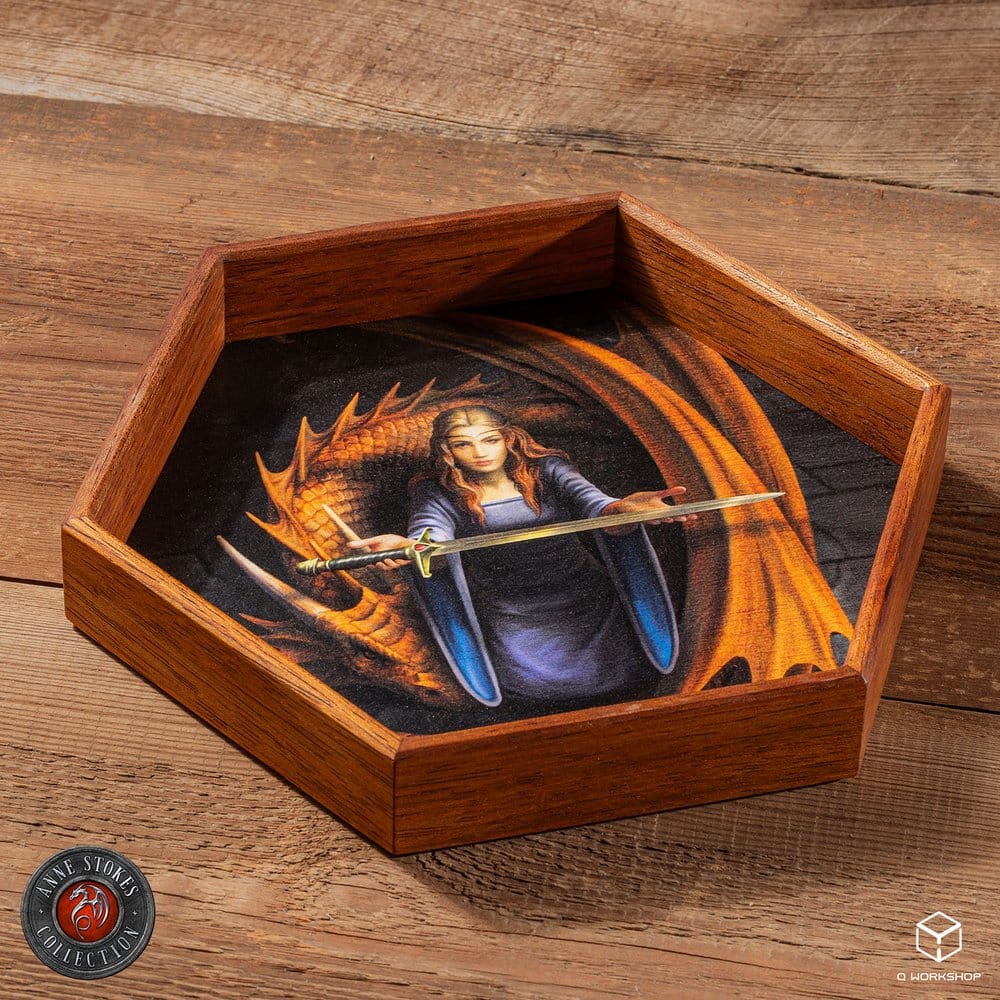 Q Workshop Anne Stokes Dice Tray The Truth 20 cm