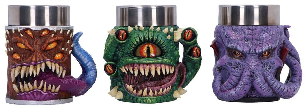 Nemesis Now Dungeons & Dragons Set 3 Mini korbelů Mini Monster 9 cm
