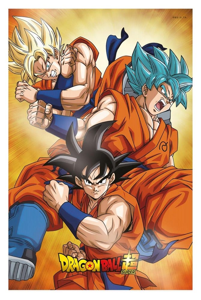 SD Toys Dragon Ball Super 3D plakát Champa Goku 38 x 58 cm